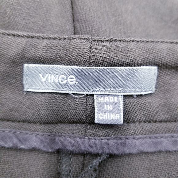 VINCE Mundale Riding Pant Pants Skinny Brown Viscose Blend Ret $225 - Size 6 - Picture 6 of 7